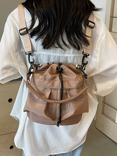 Нейлоновая сумка через плечо на ремне, рюкзак для путешествий, сумка на одно плечо, надевается на плечо