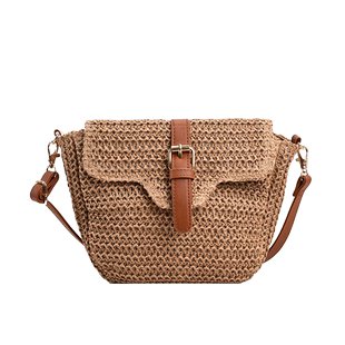 草编包包女2026新款外出斜挎包海边渡假沙滩包编织单肩包手机包夏