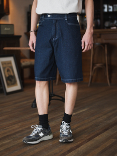 24SS 1920’s WORK 咖啡色 FONCTION SHORTS 复古多袋水洗牛仔短裤