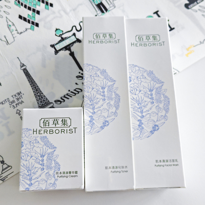 佰草集洁面水霜补水保湿护肤品