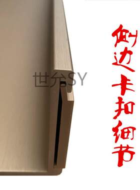 无品牌/铝合世层板置物架挂金墙上书架客酒架厨房隔鋆板装修展示