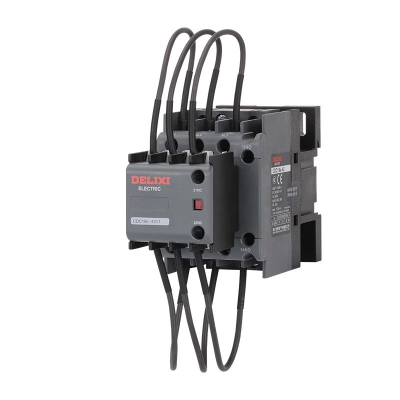 CJ19切换电容接触器CDC9 CDC19S-43/K11 380V交流无功补偿柜