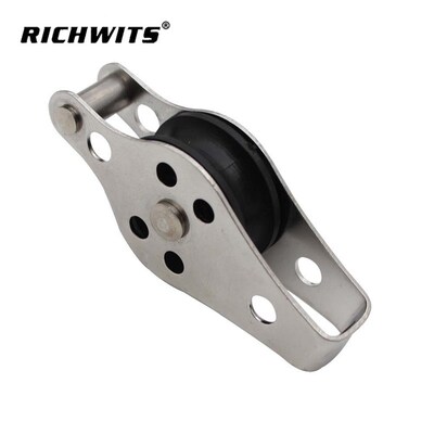 with nylon sheave 不锈钢304 316尼龙滑轮 帆船船舶遮阳蓬滑轮