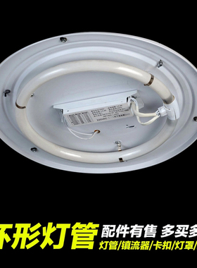 t625环形灯管吸顶荧光灯圆形2针三基色环型节能镇流器2四w3tw40w