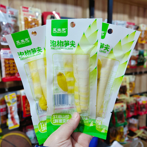 凤生元泡椒笋尖酸辣脆笋片小包装