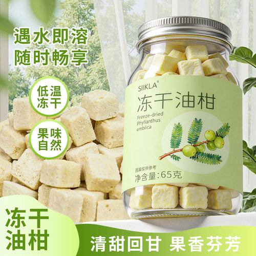 低温冻干油柑果粒遇水即溶清甜