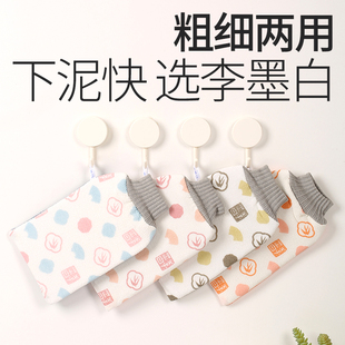 李墨白品牌双面搓澡巾强力搓泥洗澡巾家用搓灰手套男女搓澡神器