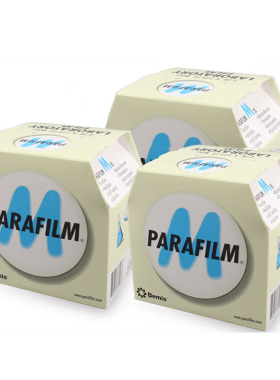 美国parafilm Bemis PM-996 封口膜实验室封口膜 封口膜切割器香水酒瓶玻璃器皿封口膜 4in.×125ft