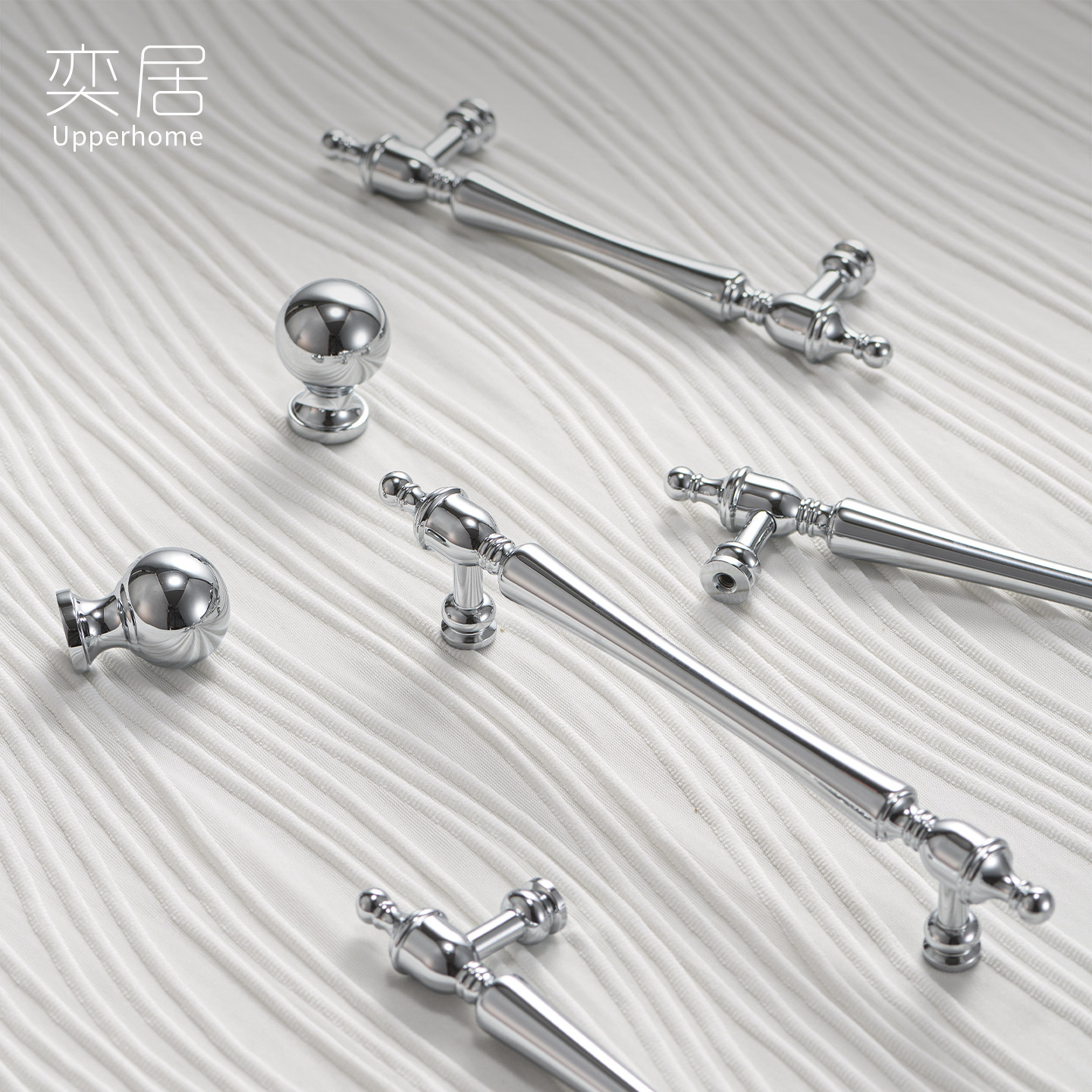 进口黄铜纯铜柜门法式拉手图片