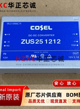 ZUS251212科索(COSEL)DC/DC转换器 25W 12V 2.1A全新MODULE封装