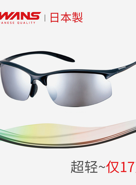 swans狮王视偏光太阳镜开车钓鱼墨镜户外跑步骑行变色运动镜SAMV