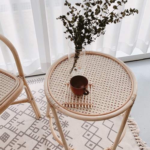 藤编收纳韩式天然真藤日式榻榻米