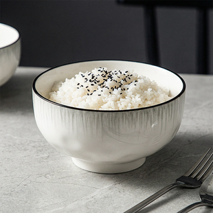 高级感陶瓷碗盘家用2026新款碗碟釉下彩餐具高颜值吃米饭碗菜盘