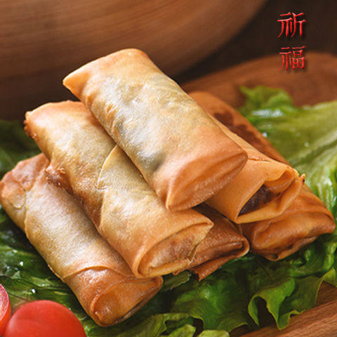 环丰清真春卷皮100张4包薄饼春饼油炸点心烘焙材料不破不干不粘
