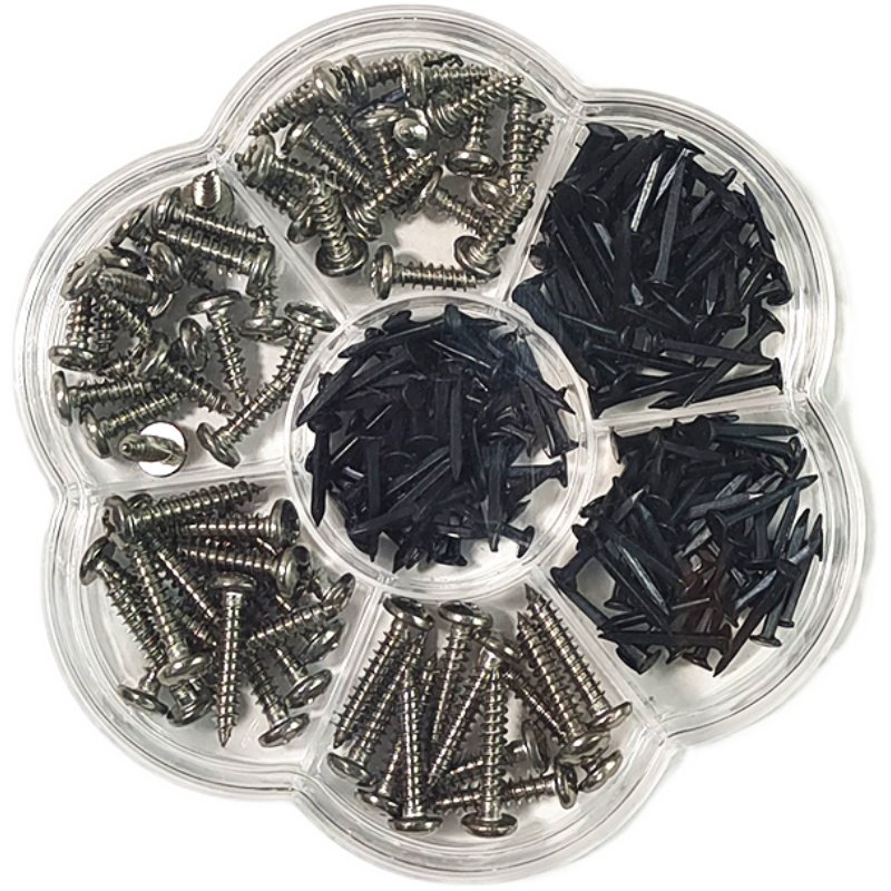 WOODWORKING WORKSHOP STEEL NAILS SELF-TAPPING SCREWS CARPENTRY NAILS KINDERGARTEN CHILDRENS DIY HANDMADE MATERIALS PACKAGING RING TOOLS