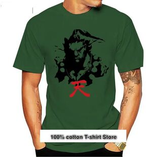Akuma-Camiseta Kanji japonesa para hombres, camisa Retro de