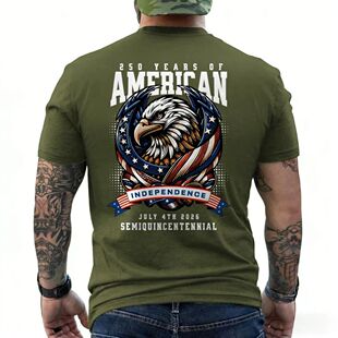 America 250th Celebration Tshirt 250 Years Eagle American Fl