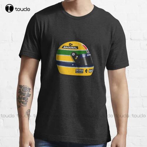 New Ayrton Senna - 1988 - 1990 Helmet Classic T-Shirt T-Shir