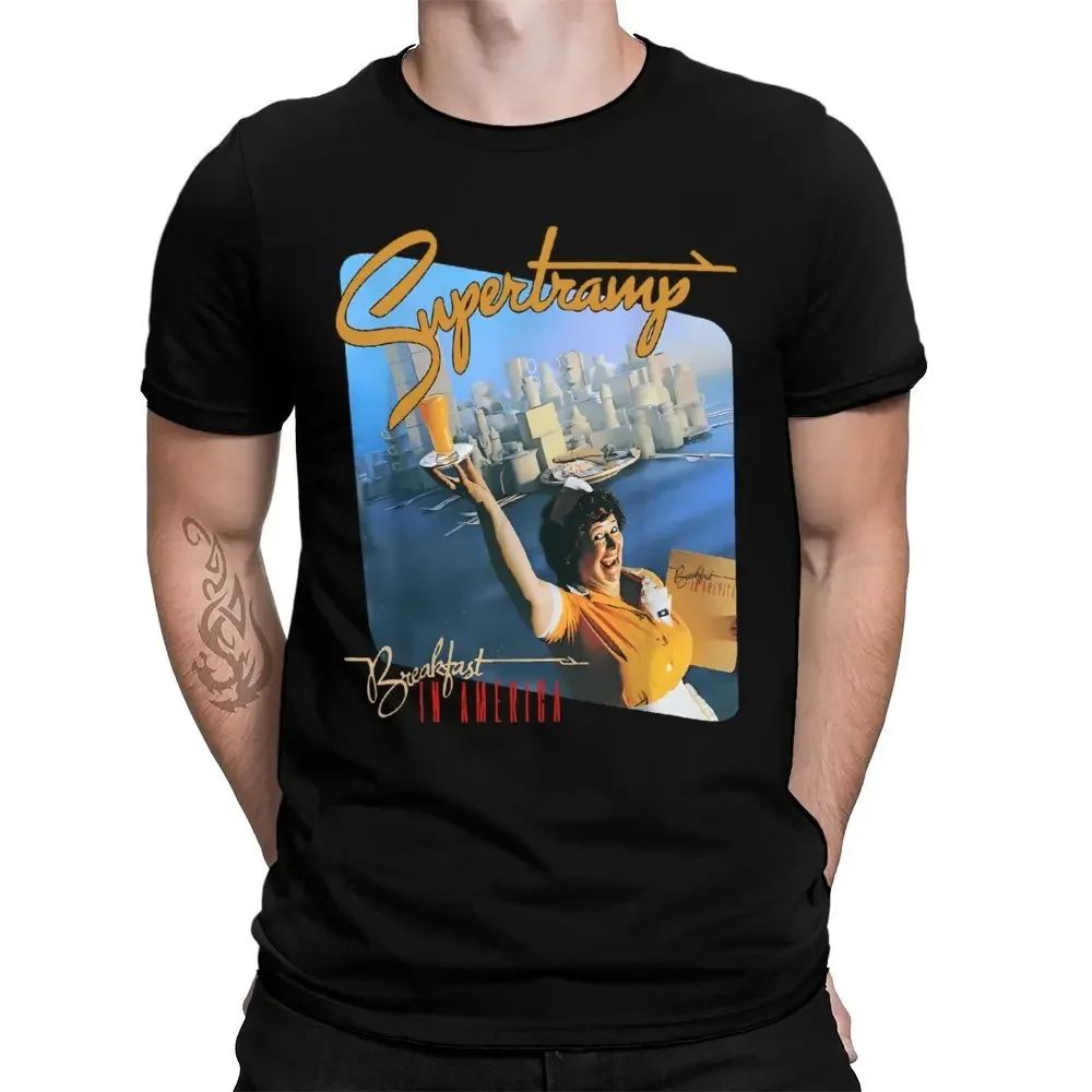 Hipster  Supertramp Breakfast In America Rock Band Legend Me图片