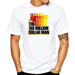 fashion mens tee-shirt Camiseta de The Six Million Dollar Ma