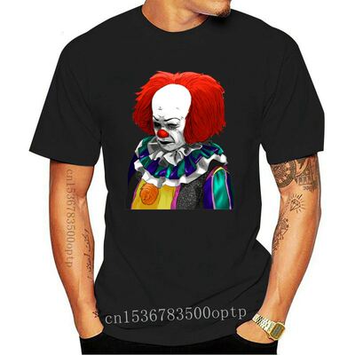 New IT Movie Clawn Stephen King's IT T Shirt Men Quality Pic