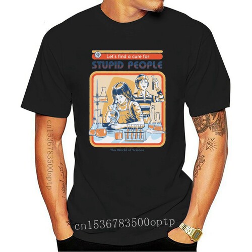 New Lets Find A Cure Printed Cotton Mens Funny T-shirts Cool