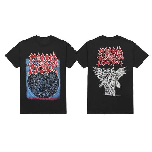MORBID ANGEL Band Altars of madness Cotton Black T Shirt Gra