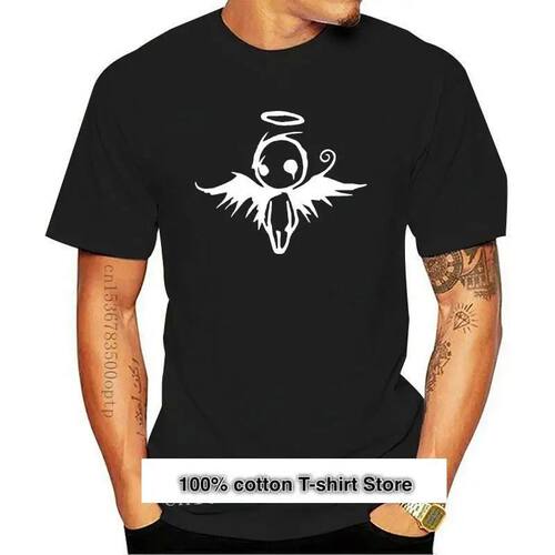 Camiseta divertida Unisex, camisa divertida, goth, ángel ca