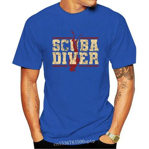 Camiseta de buceo para buceadores, camiseta famosa de dise?o