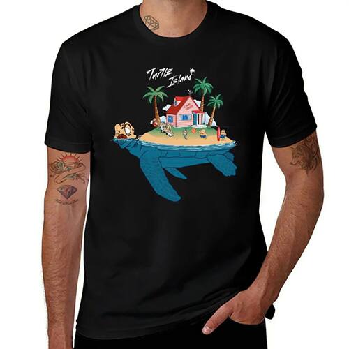 Turtle Island T-Shirt custom shirt oversize t-shirts man shi