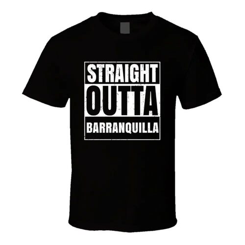 Straight Outta Barranquilla Colombia Compton Parody Grunge C