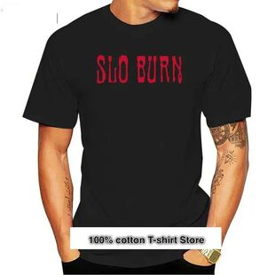 Los hombres sólo quemar Stoner Rock banda camiseta S ColorN