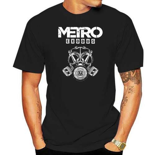 Soft Slim Cotton Video Game Metro Exodus New Design For Unis