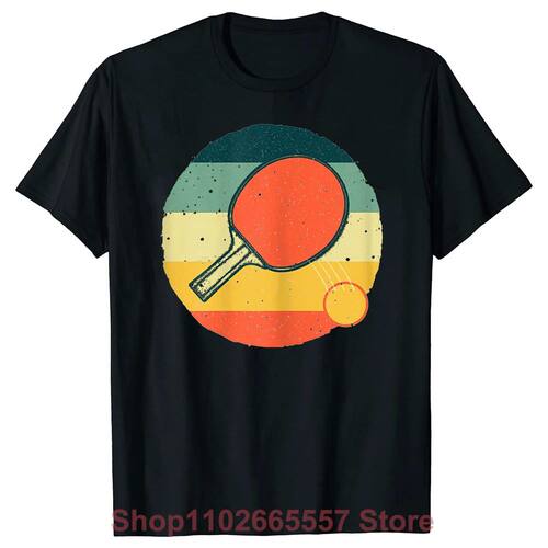 Funny Table Tennis Ping Pong Players T Shirts Summer Graphic
