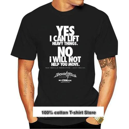 Camisetas Personalizadas Atheletic Yes I Can Heavy Lift Thin