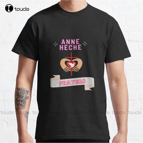 Anne Heche Prayers Pay For Her Classic T-Shirt Red?Shirts Di