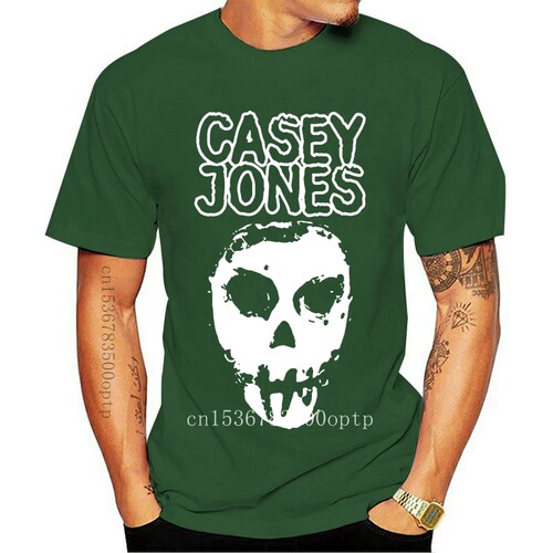 New Men T Shirt Casey Jones Black Tee Shirt tshirts Women T-
