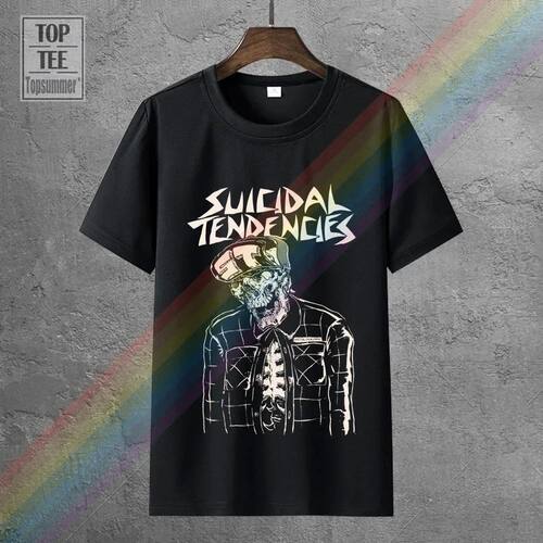 Vtg Suicidal Tendencies T-Shirt O-Neck Fashion Casual High Q
