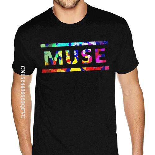 Classic Muse T Shirt The Resistance Tees Men Grunge Style Cr