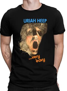 Funny  Uriah Heep Very Eavy T Shirt New USA Size