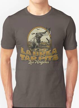 La Brea Tar Pits 1977 100% Cotton T Shirt 1977 70s Californi
