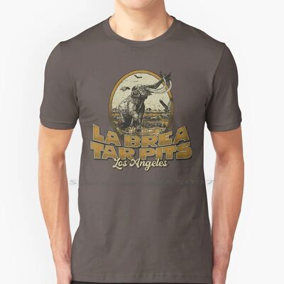 La Brea Tar Pits 1977 100% Cotton T Shirt 1977 70s Californi