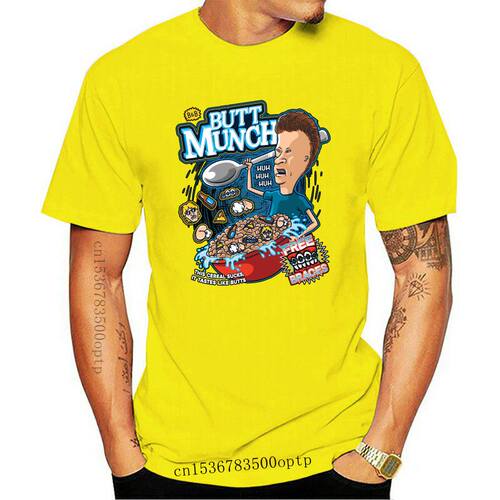 Beavis and Butthead, Butt Munches Horror Premium Graphic T-S