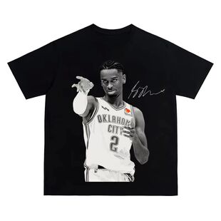 Gilgeous-Alexander Basketball Star T-Shirt Men Women Short S