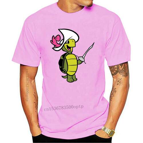 New Touche Turtle Hanna Barbera Cartoon Poster Fan T Shirt