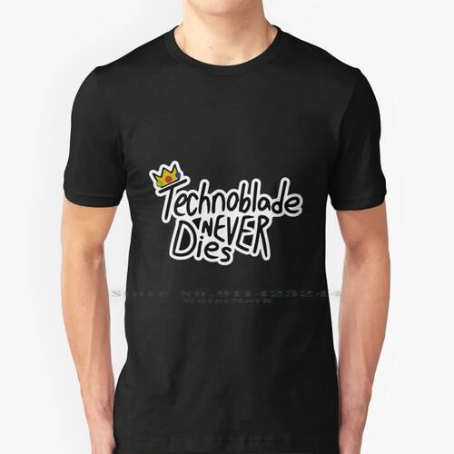 Technoblade Never Dies 100% Cotton T Shirt Technoblade Never