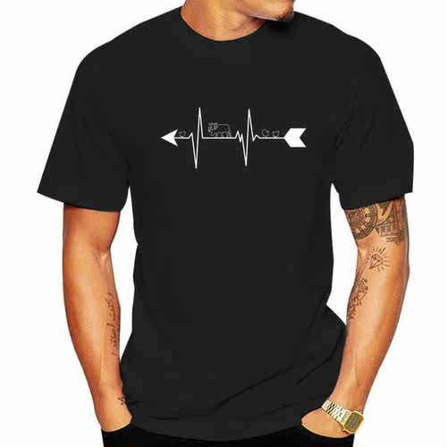 T-shirt à manches courtes et col rond pour homme, impressio