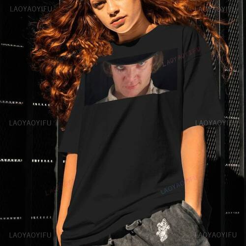 Alex Delarge A Clockwork Movie Vintage Graphic T Shirts Woma