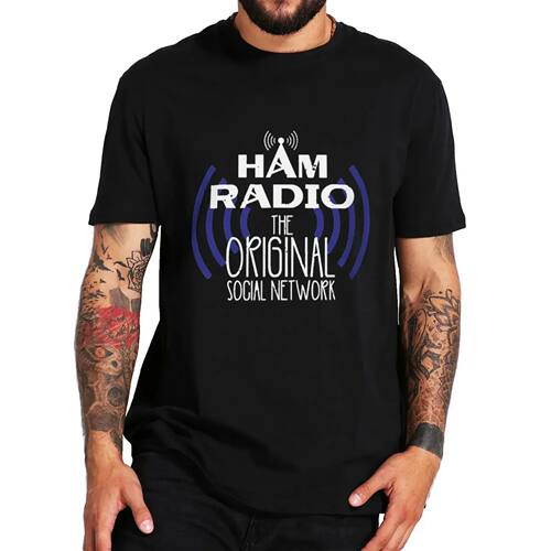 Funny Ham Radio T Shirt Vintage Ham Radio Operator Gift Men