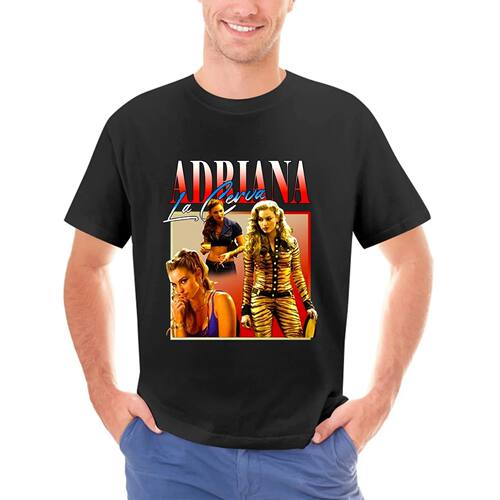ADRIANA LA CERVA Homage T-shirt For Sopranos Fans Chris Molt
